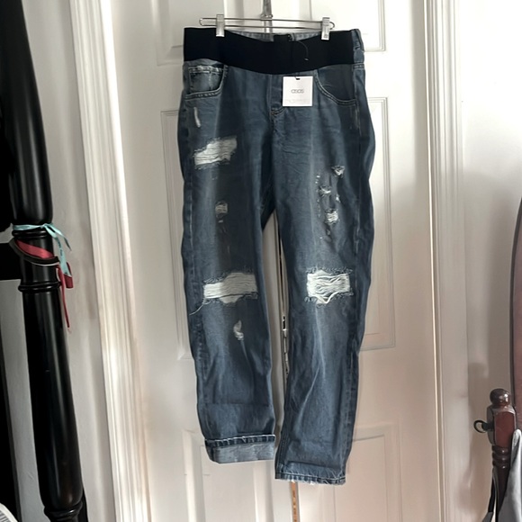 ASOS maternity cool boyfriend jeans - Picture 1 of 9